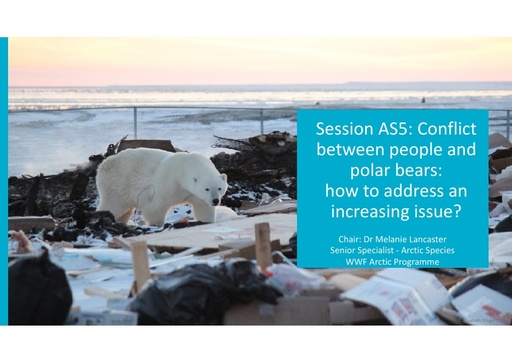 Human-polar bear conflict: recap from CAFF ABC 2014: Melanie Lancaster