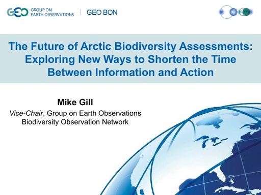 GILL Future Arctic Biodiversity INTRO