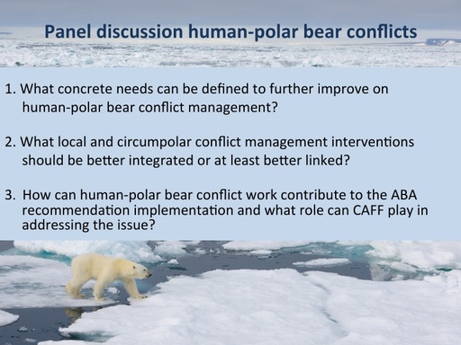 Panel discussion human pbear