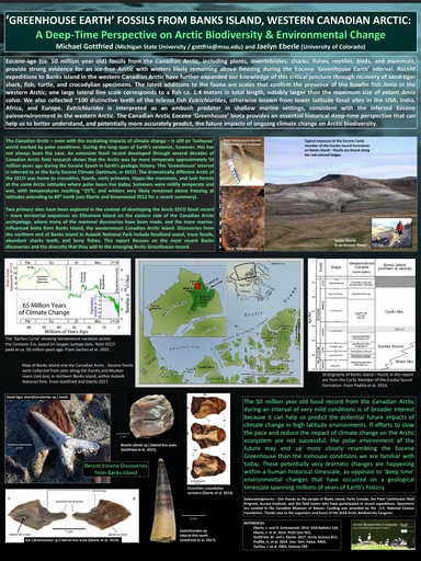 ‘Greenhouse Earth’ fossils from Banks Island, western Canadian Arctic: a deep-time perspective on Arctic biodiversity and environmental change
