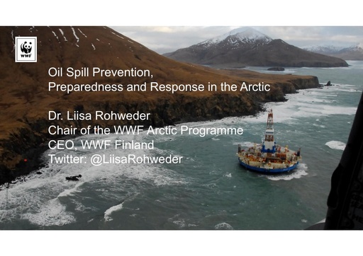 Oil spill preparedness, response and capacity in the Arctic: an introduction: Liisa Rohweder