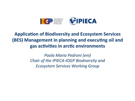 Pedroni IPIECA IOGP presentation for CAFF ABC dec3